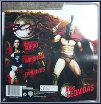 King Leonidas from 300 - Series 1 manufactured by Neca [Back]