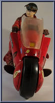 Kaneda on Motorcycle from 3D Animation from Japan - Akira manufactured by McFarlane [Loose]