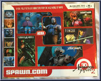 Kaneda on Motorcycle from 3D Animation from Japan - Akira manufactured by McFarlane [Back]