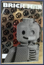 Brick Man from 4D Master - Basic Series manufactured by Fame Master [Back]