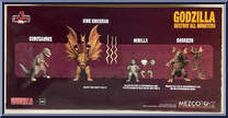 Destroy All Monsters (1968) - Round 2 Boxed Set from 5 Points - Godzilla manufactured by Mezco [Back]