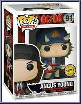 Angus Young (Blue Jacket) (Chase) from AC/DC - Pop! Vinyl Figures manufactured by Funko [Front]