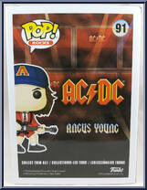 Angus Young (Red Jacket) from AC/DC - Pop! Vinyl Figures manufactured by Funko [Back]