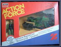 Rapid Fire Motorcycle (with Quarrel) Action Figure