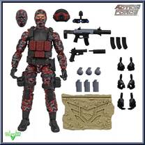 Crimson Shadow Infantry Action Figure