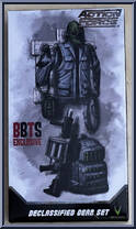 Declassified Gear Set from Action Force - Exclusives manufactured by Valaverse [Front]