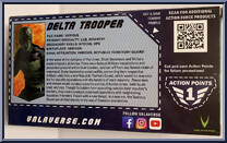 Delta Trooper from Action Force - Series 2 manufactured by Valaverse [Back]