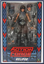 Eclipse (Warpath) from Action Force - Exclusives manufactured by Valaverse [Front]