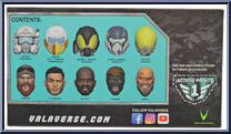 Head Pack Alpha from Action Force - Series 5 manufactured by Valaverse [Back]