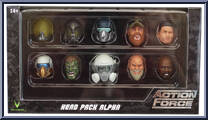 Head Pack Alpha from Action Force - Series 5 manufactured by Valaverse [Front]