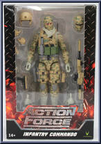 Infantry Commando from Action Force - Exclusives manufactured by Valaverse [Front]