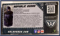 Riot Warfare (Republic Guard) from Action Force - Series 1 manufactured by Valaverse [Back]