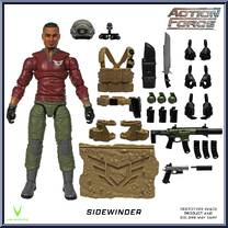 Sidewinder from Action Force - Series 5 manufactured by Valaverse [Loose]