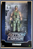 Trigger from Action Force - Series 2 manufactured by Valaverse [Front]