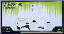 Vanguard (Stealth Gray / Clean) from Action Force - Vehicles manufactured by Valaverse [Front]