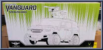Vanguard (Stealth Gray / Muddy) from Action Force - Vehicles manufactured by Valaverse [Front]