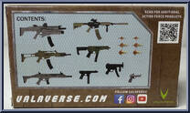 Weapons Pack Charlie from Action Force - Series 2 manufactured by Valaverse [Back]