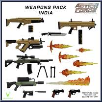 Weapons Pack India Action Figure