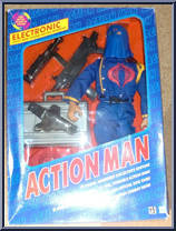 Cobra Commander from Action Man - G.I. Joe manufactured by Hasbro [Front]