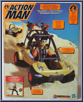 Desert Buggy from Action Man - Vehicles manufactured by Hasbro [Back]
