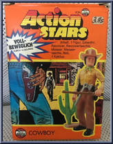 Cowboy from Action Stars - Basic Series manufactured by Plasty Airfix [Front]