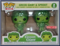 Green Giant & Sprout from Ad Icons - Pop! Sets manufactured by Funko [Front]