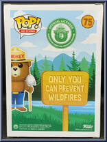 Smokey Bear (Shovel / Flocked) from Ad Icons - Pop! Vinyl Figures manufactured by Funko [Back]