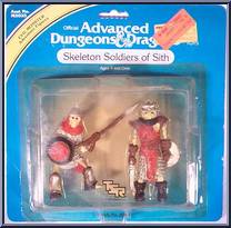 Skeleton Soldier of the Sith from Advanced Dungeons & Dragons - PVC Figures manufactured by LJN [Front]