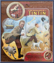 Tintin and Snowy Reporter Set Action Figure