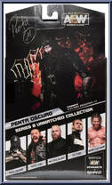 Penta Oscuro from AEW - Unmatched - Series  8 manufactured by Jazwares [Back]