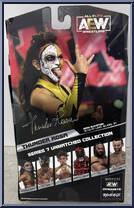 Thunder Rosa (Black / Yellow) from AEW - Unmatched - Series  7 manufactured by Jazwares [Back]