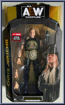 Chris Jericho (Chase) from AEW - Unrivaled - Series  1 manufactured by Jazwares [Front]