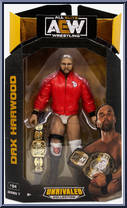 Dax Harwood from AEW - Unrivaled - Series  7 manufactured by Jazwares [Front]