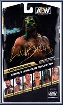 Luchasaurus from AEW - Unrivaled - Series  5 manufactured by Jazwares [Back]