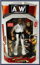 Matt Jackson as Ryu from AEW - Unrivaled - Street Fighter manufactured by Jazwares [Front]