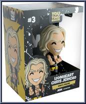 Lionheart Chris Jericho from AEW - Vinyl Figures manufactured by Youtooz [Front]
