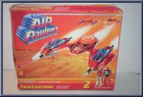Twin Lightning from Air Raiders - Vehicles manufactured by Hasbro [Front]