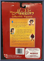 Aladdin / Jasmine / Genie from Aladdin - Collectible Figures manufactured by Mattel [Back]