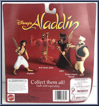 Evil Genie Jafar from Aladdin - Basic Series manufactured by Mattel [Back]
