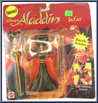 Jafar (Battle Action) from Aladdin - Basic Series manufactured by Mattel [Front]