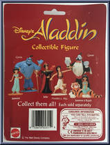 Jasmine from Aladdin - Collectible Figures manufactured by Mattel [Back]