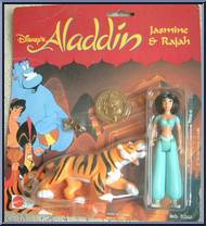 Jasmine & Rajah from Aladdin - Basic Series manufactured by Mattel [Front]