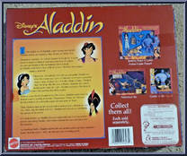 Prince Ali & Parade Leader Genie from Aladdin - Playsets manufactured by Mattel [Back]