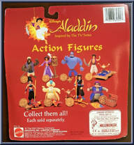 Aladdin from Aladdin - TV Series - Basic Series manufactured by Mattel [Back]