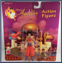 Jasmine (with Lago) from Aladdin - TV Series - Basic Series manufactured by Mattel [Front]