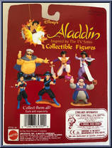 Prince Ali from Aladdin - TV Series - Collectible Figures manufactured by Mattel [Back]