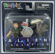 Amanda Ripley / Isolation Xenomorph from Alien - Minimates - Wave 4 manufactured by Diamond Select [Front]