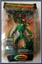 G'Rog from Alien Racers - Black Package manufactured by MGA Entertainment [Front]