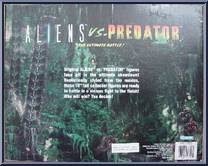Aliens vs. Predator from Aliens - Large Figures manufactured by Kenner [Back]