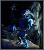 Gorilla Alien from Aliens - Series 1 manufactured by Kenner [Loose]